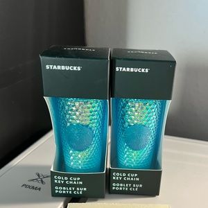 Blue Ombré Keychain